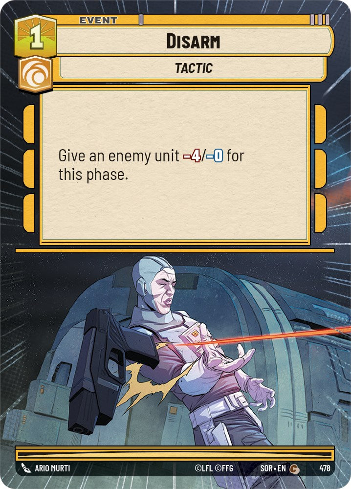 Disarm (Hyperspace) (478) [Spark of Rebellion] | Arkham Games and Comics