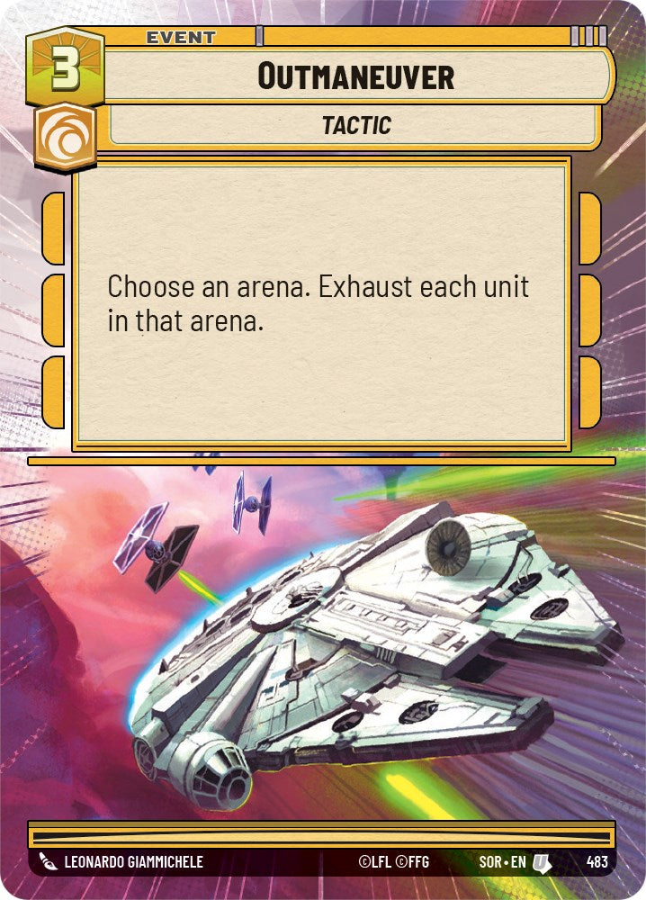 Outmaneuver (Hyperspace) (483) [Spark of Rebellion] | Arkham Games and Comics