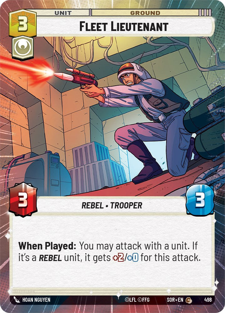 Fleet Lieutenant (Hyperspace) (498) [Spark of Rebellion] | Arkham Games and Comics