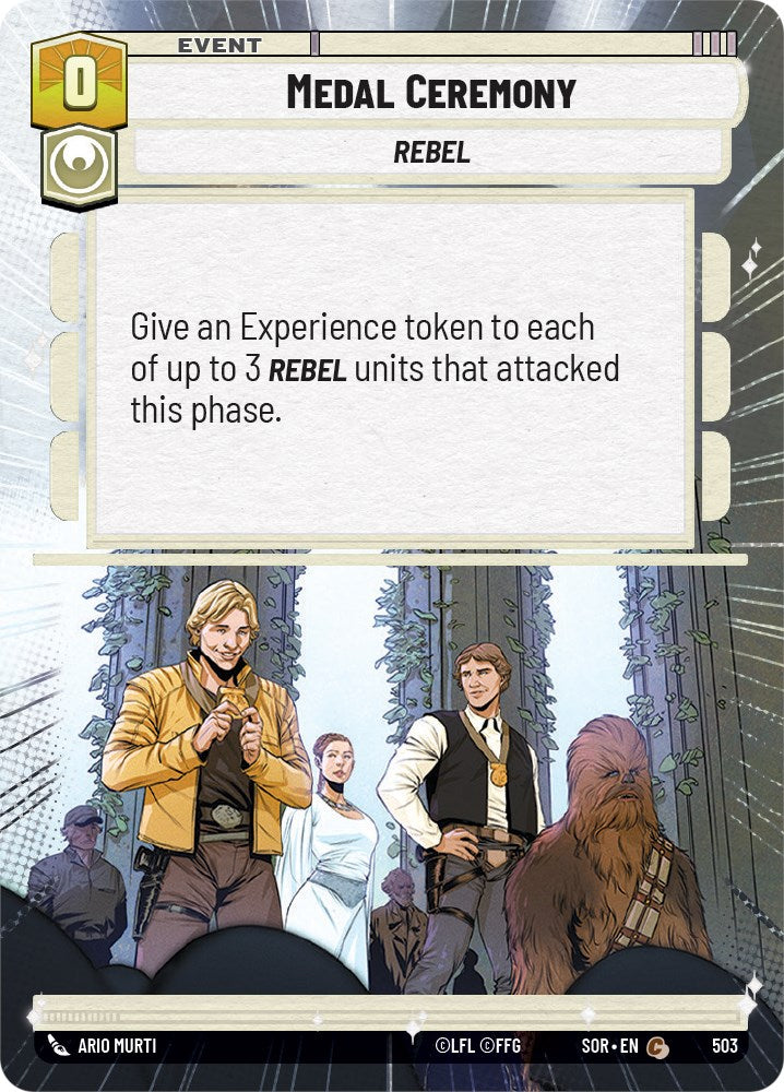 Medal Ceremony (Hyperspace) (503) [Spark of Rebellion] | Arkham Games and Comics
