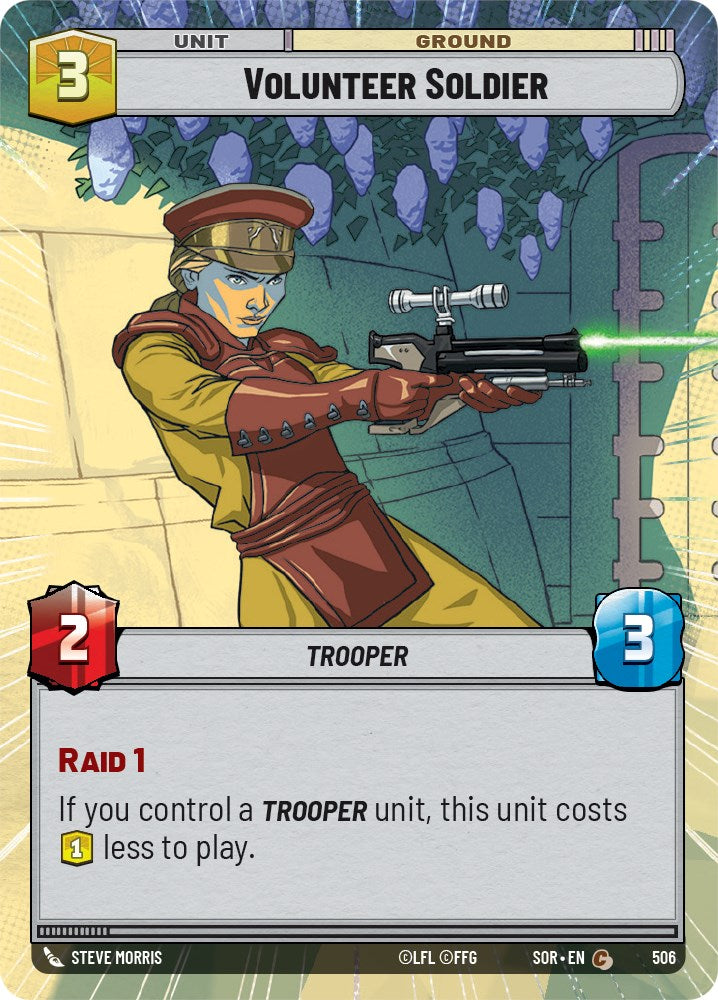 Volunteer Soldier (Hyperspace) (506) [Spark of Rebellion] | Arkham Games and Comics