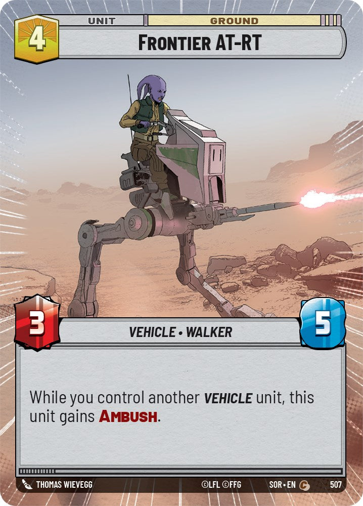 Frontier AT-RT (Hyperspace) (507) [Spark of Rebellion] | Arkham Games and Comics