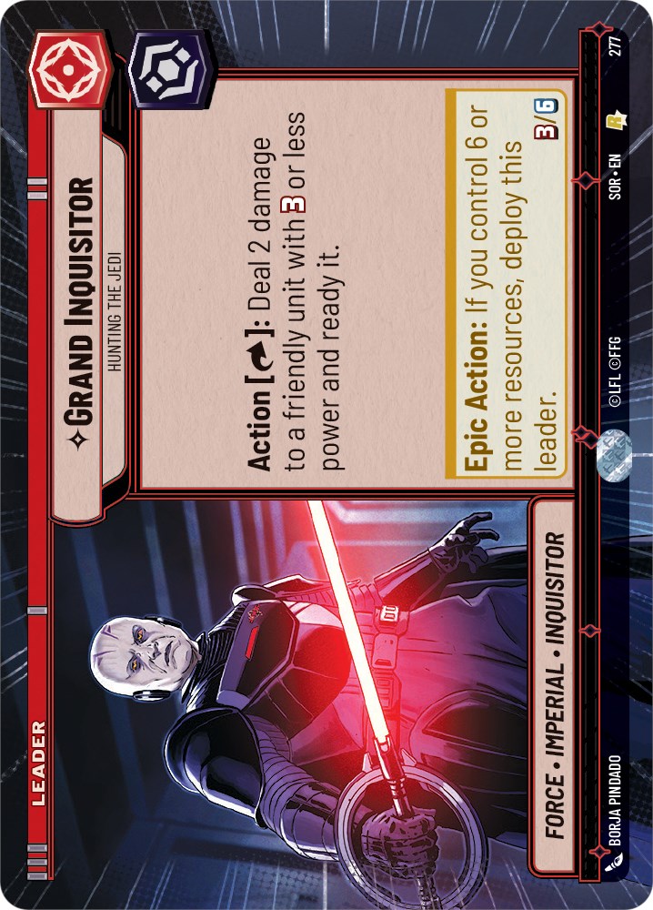 Grand Inquisitor - Hunting the Jedi (Hyperspace) (277) [Spark of Rebellion] | Arkham Games and Comics