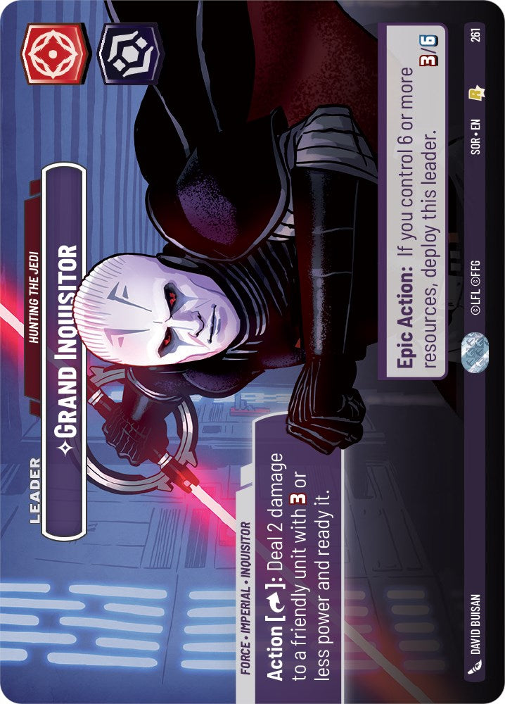 Grand Inquisitor - Hunting the Jedi (Showcase) (261) [Spark of Rebellion] | Arkham Games and Comics