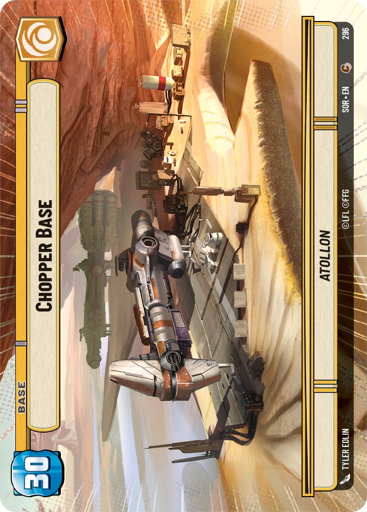 Chopper Base // Experience (Hyperspace) (296 // T03) [Spark of Rebellion] | Arkham Games and Comics