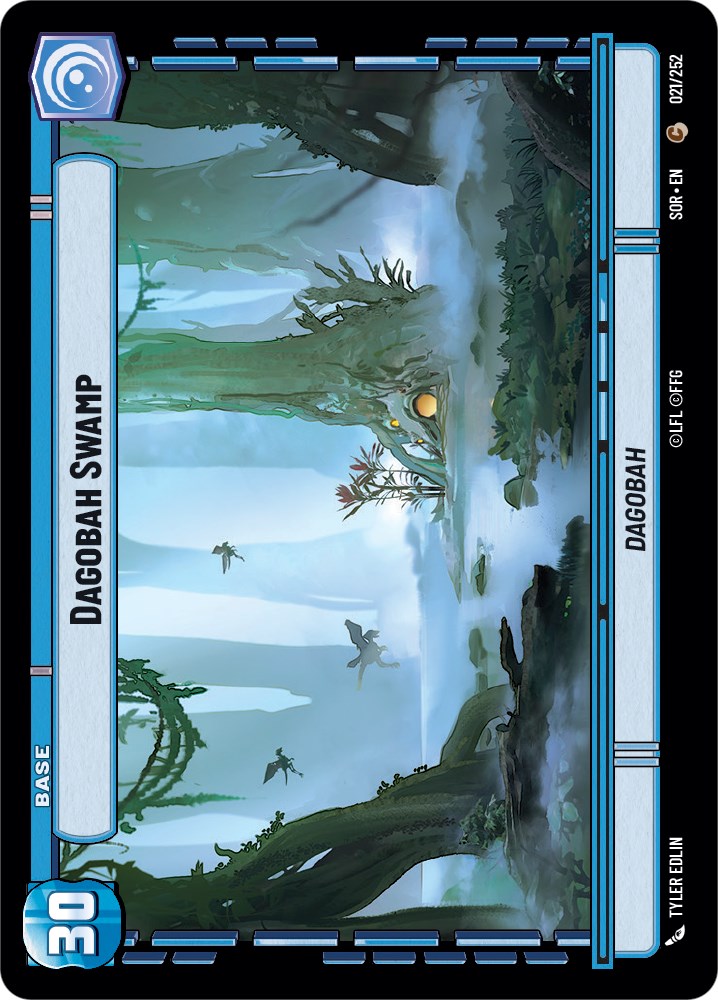 Dagobah Swamp // Shield (21 // T02) [Spark of Rebellion] | Arkham Games and Comics