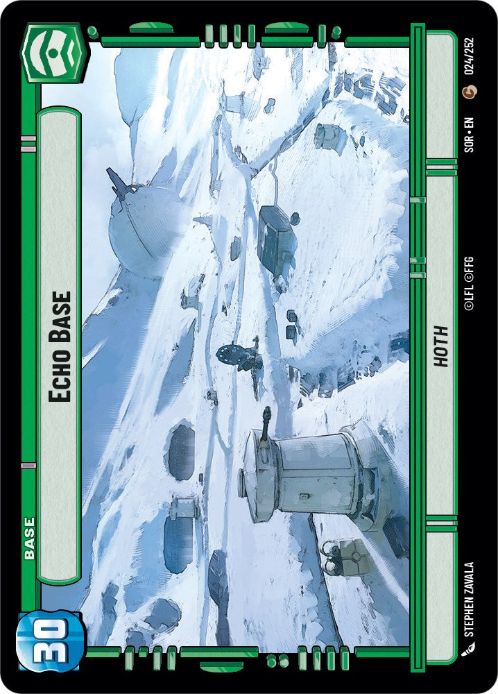 Echo Base // Shield (24 // T02) [Spark of Rebellion] | Arkham Games and Comics