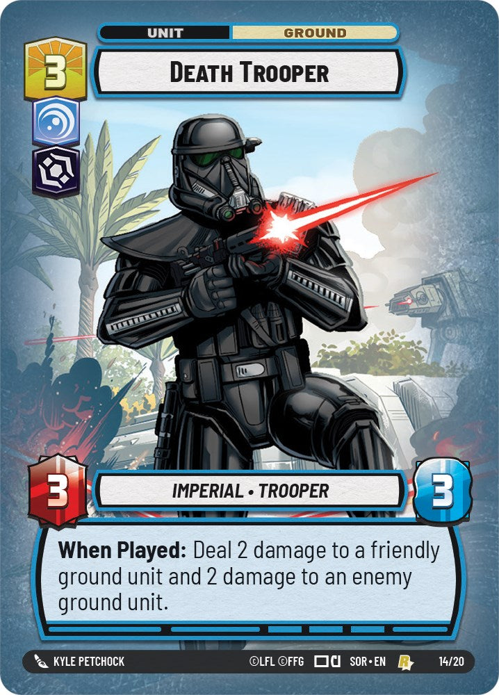 Death Trooper (Weekly Play Promo) (14/20) [Spark of Rebellion Promos] | Arkham Games and Comics