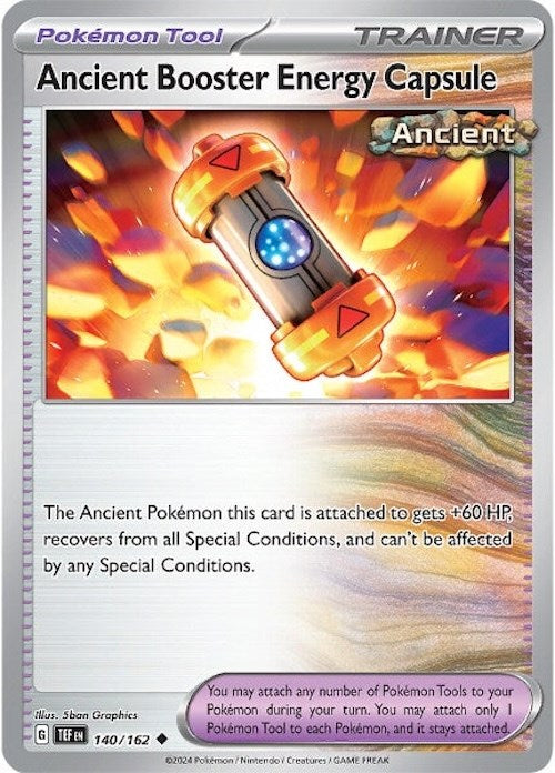 Ancient Booster Energy Capsule (140/162) [Scarlet & Violet: Temporal Forces] | Arkham Games and Comics