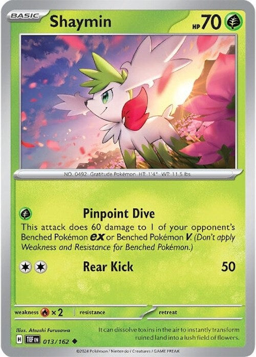 Shaymin (013/162) [Scarlet & Violet: Temporal Forces] | Arkham Games and Comics