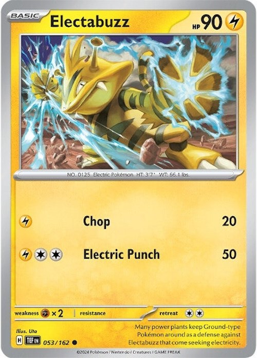 Electabuzz (053/162) [Scarlet & Violet: Temporal Forces] | Arkham Games and Comics