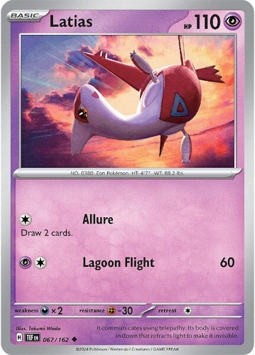 Latias (067/162) [Scarlet & Violet: Temporal Forces] | Arkham Games and Comics