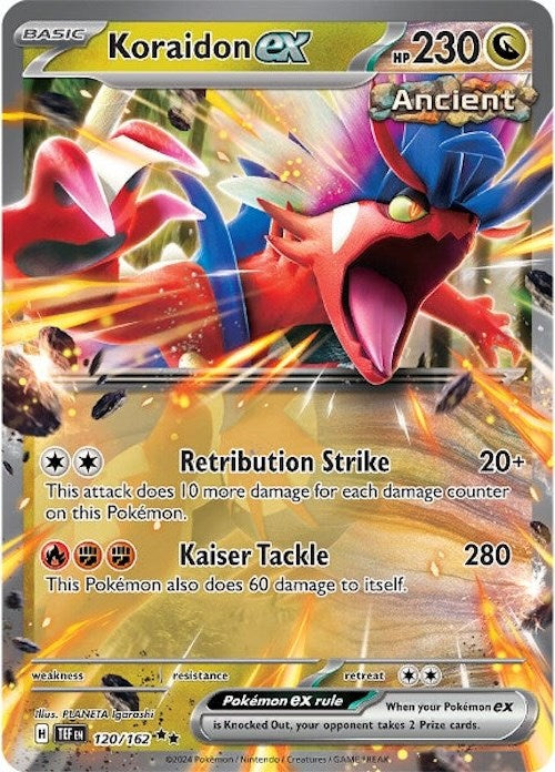 Koraidon ex (120/162) [Scarlet & Violet: Temporal Forces] | Arkham Games and Comics