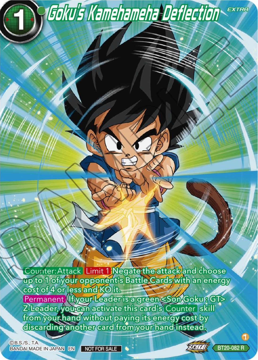 Goku's Kamehameha Deflection (Premium Alt-Art Card Set 2024 Vol.1) (BT20-082) [Promotion Cards] | Arkham Games and Comics