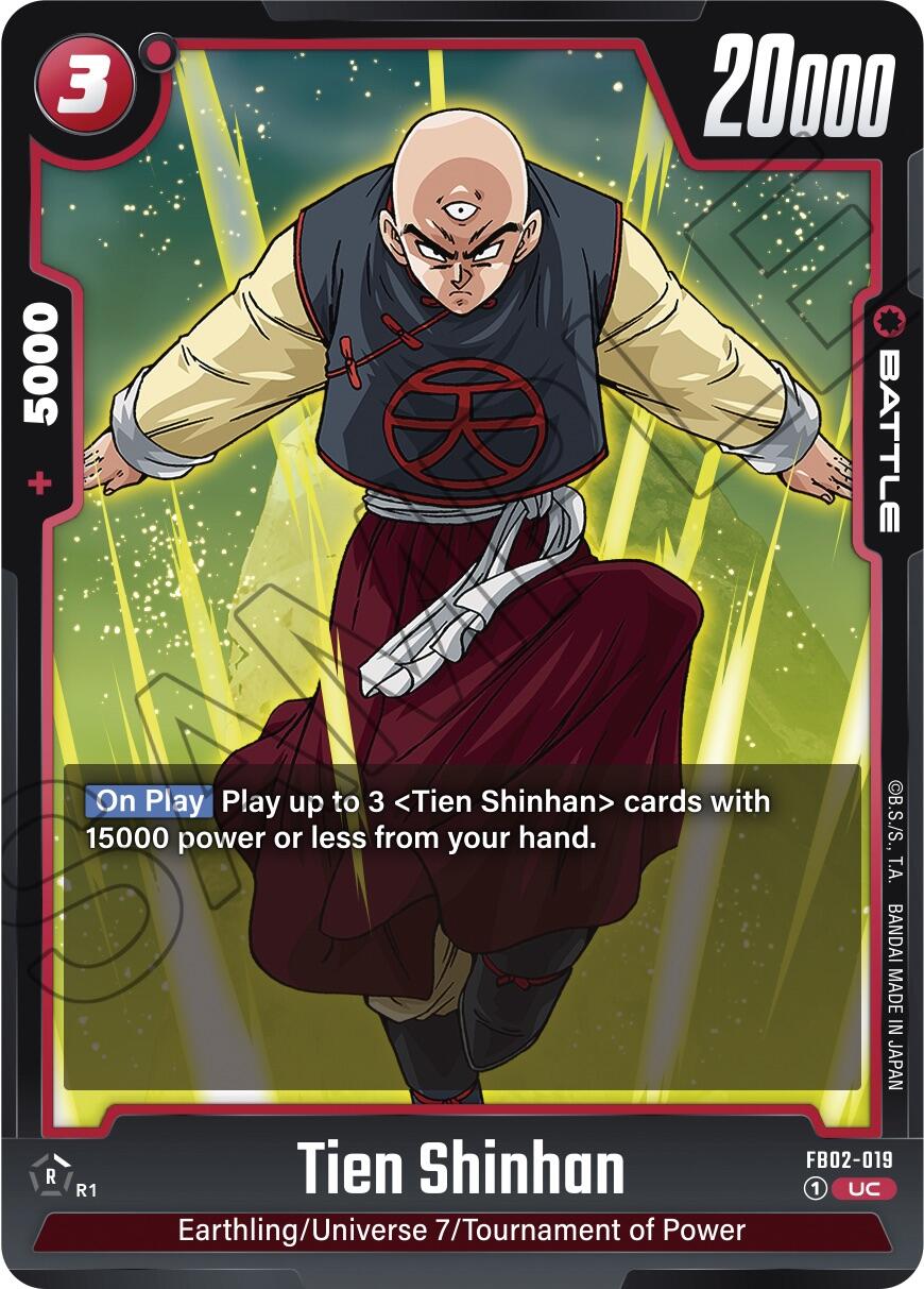 Tien Shinhan [Blazing Aura] | Arkham Games and Comics