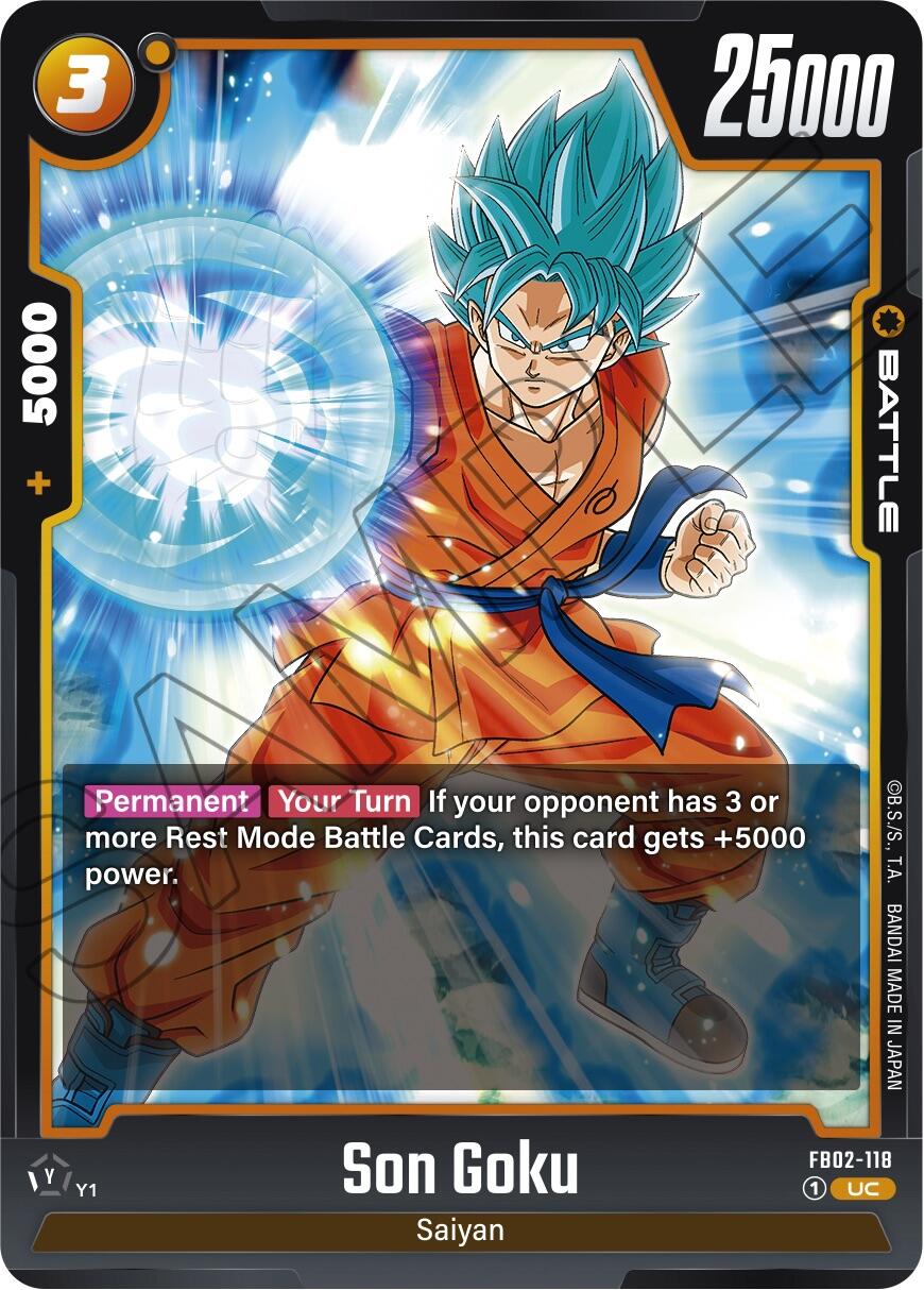 Son Goku (FB02-118) [Blazing Aura] | Arkham Games and Comics