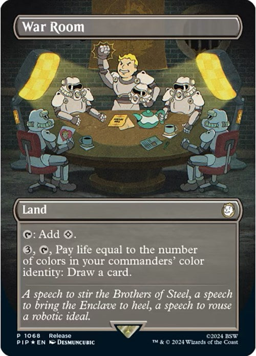War Room (Borderless) [Fallout Promos] | Arkham Games and Comics