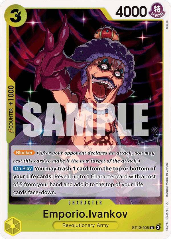 Emporio.Ivankov [Ultra Deck: The Three Brothers] | Arkham Games and Comics