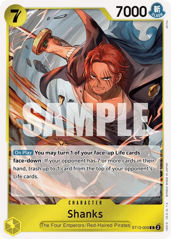 Shanks [Ultra Deck: The Three Brothers] | Arkham Games and Comics