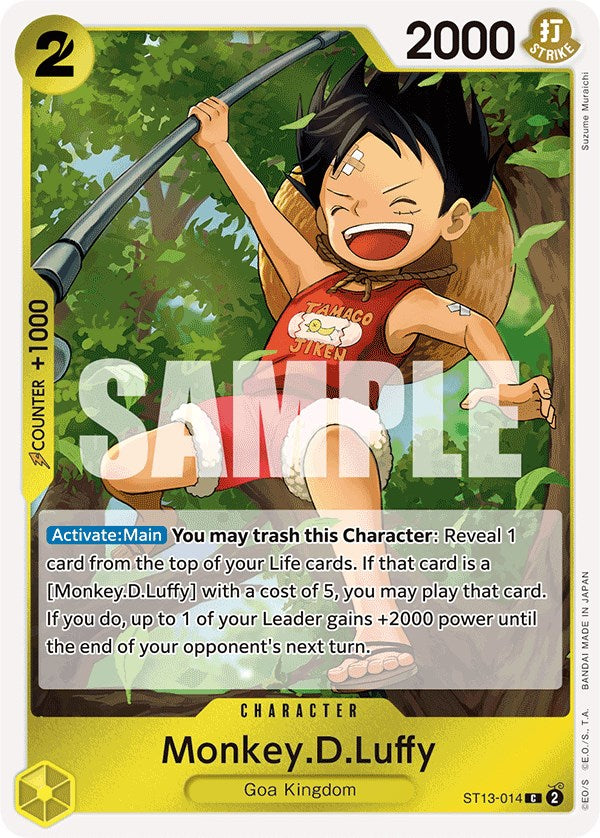 Monkey.D.Luffy [Ultra Deck: The Three Brothers] | Arkham Games and Comics