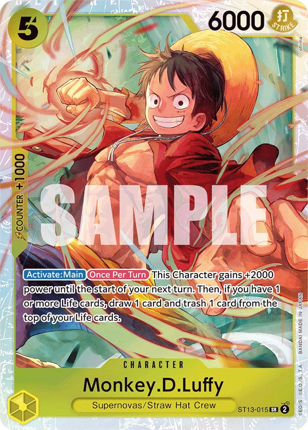 Monkey.D.Luffy [Ultra Deck: The Three Brothers] | Arkham Games and Comics