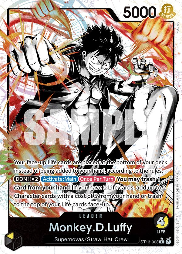 Monkey.D.Luffy (Parallel) [Ultra Deck: The Three Brothers] | Arkham Games and Comics