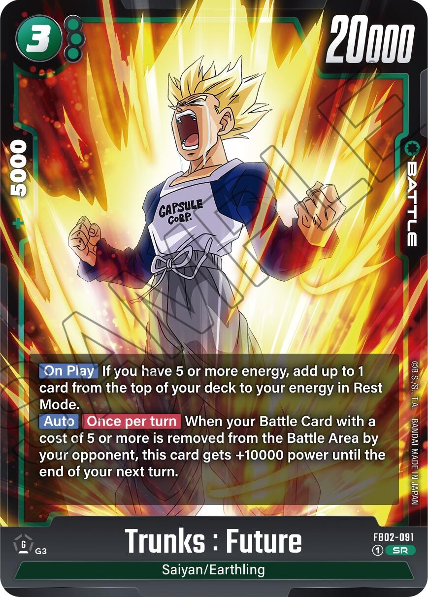 Trunks : Future [Blazing Aura] | Arkham Games and Comics