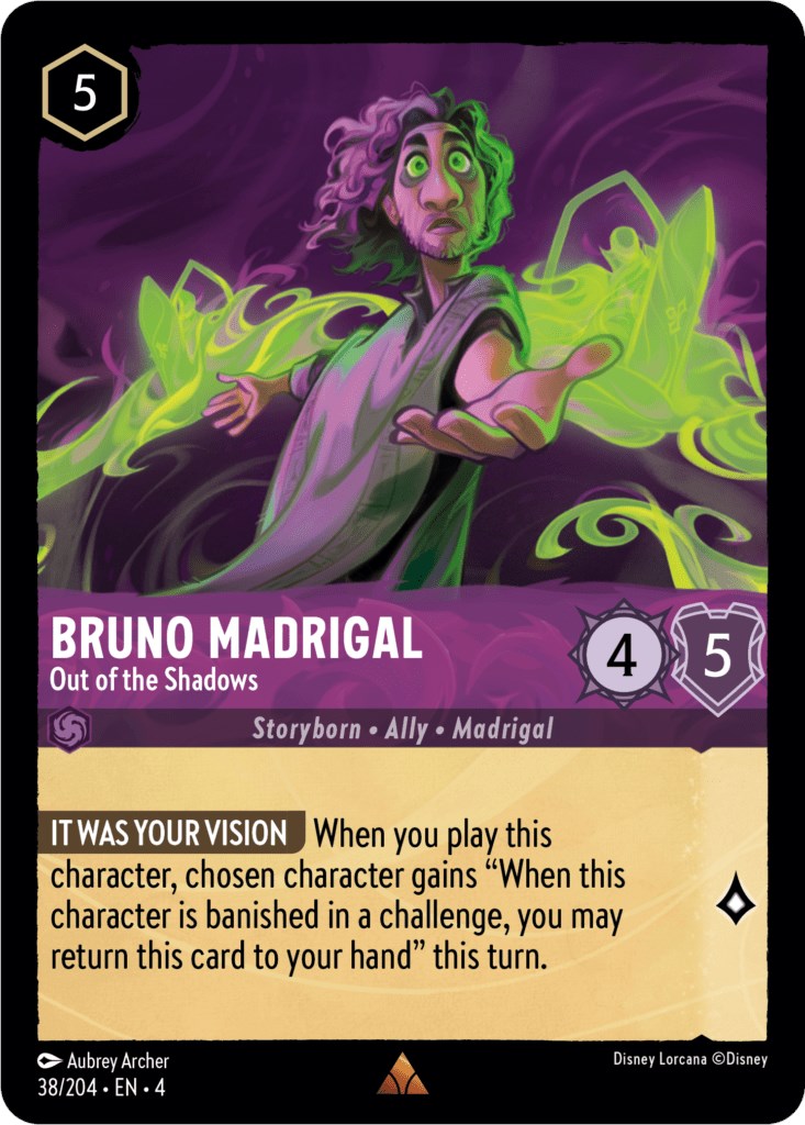 Bruno Madrigal - Out of the Shadows (38/204) [Ursula's Return] | Arkham Games and Comics
