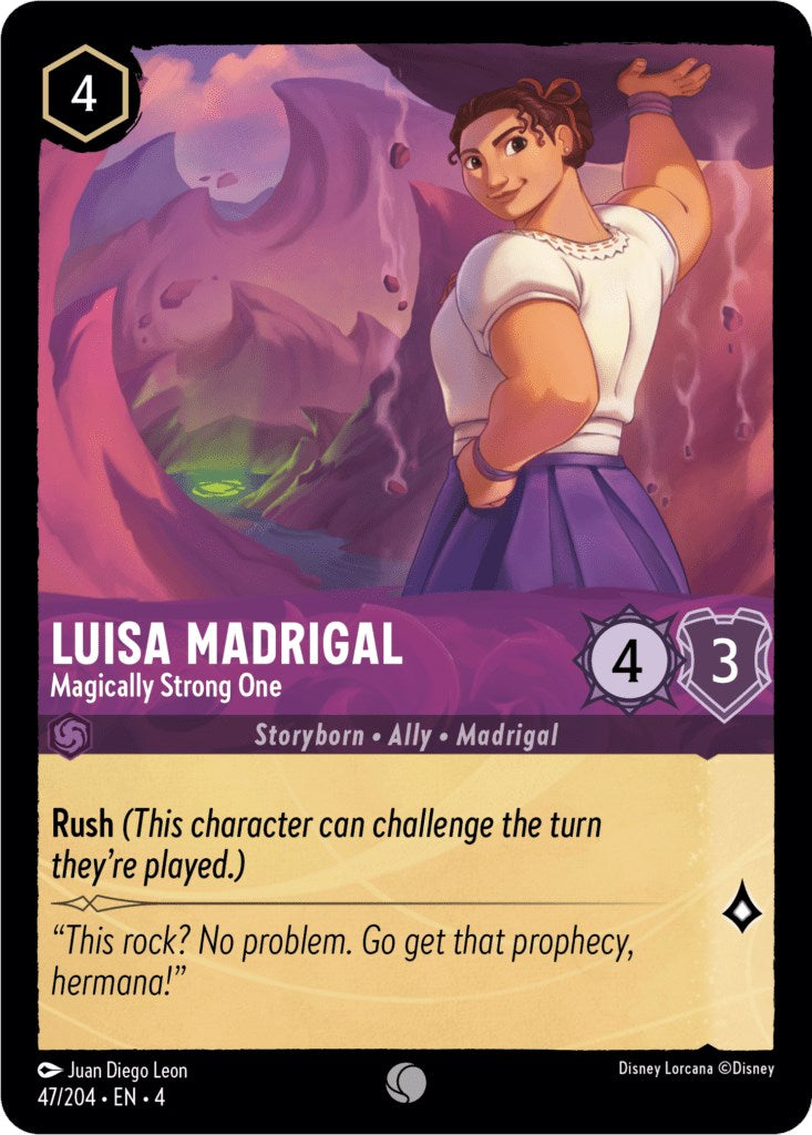Luisa Madrigal - Magically Strong One (47/204) [Ursula's Return] | Arkham Games and Comics