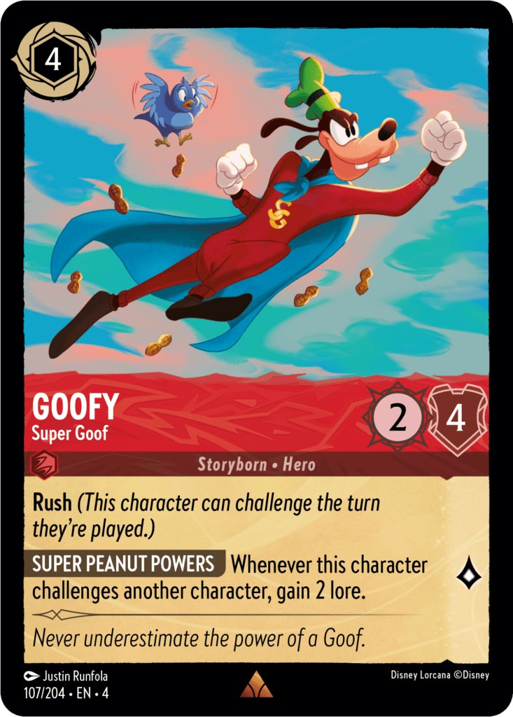Goofy - Super Goof (107/204) [Ursula's Return] | Arkham Games and Comics