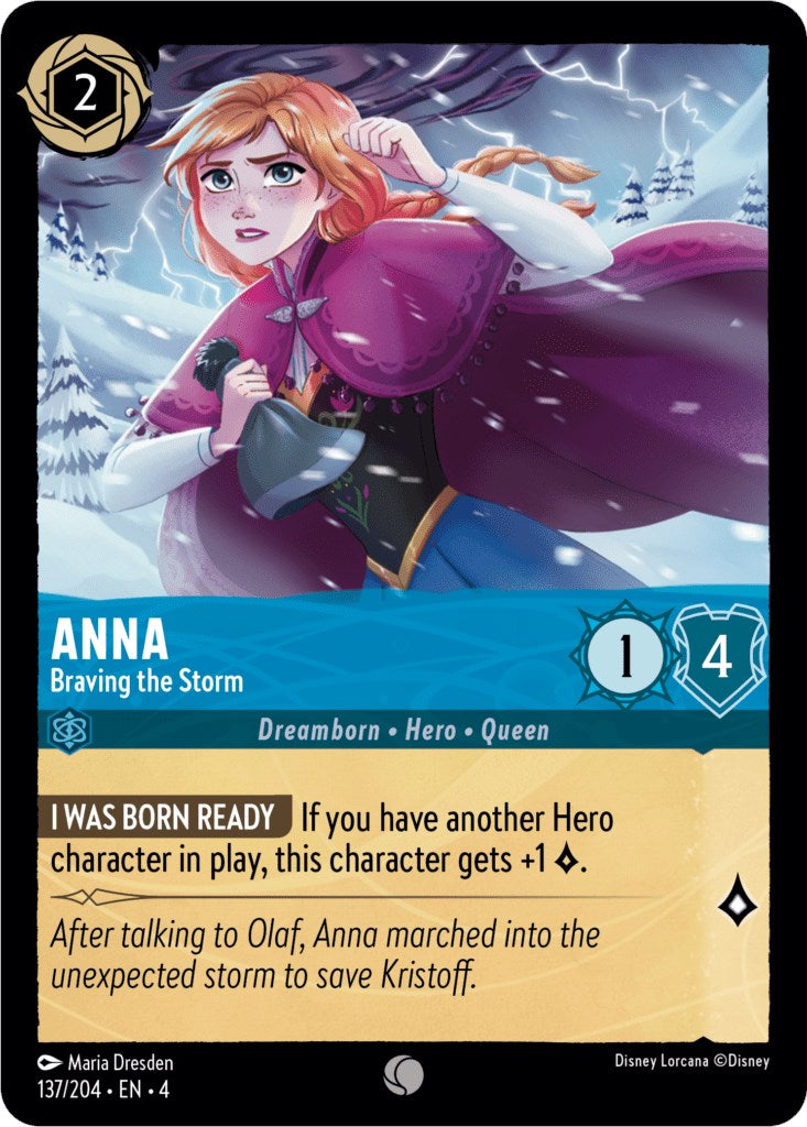 Anna - Braving the Storm (137/204) [Ursula's Return] | Arkham Games and Comics