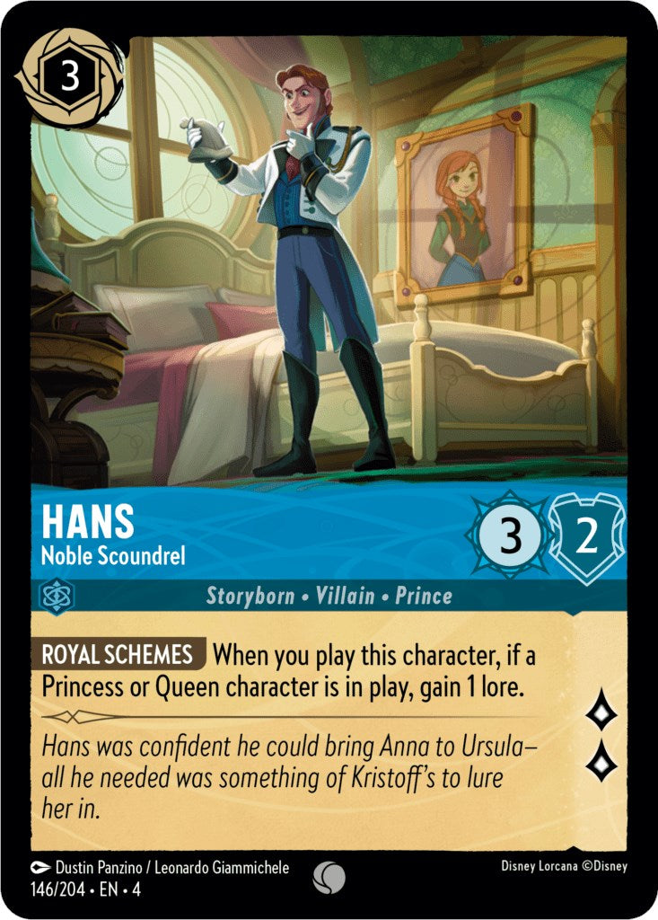 Hans - Noble Scoundrel (146/204) [Ursula's Return] | Arkham Games and Comics