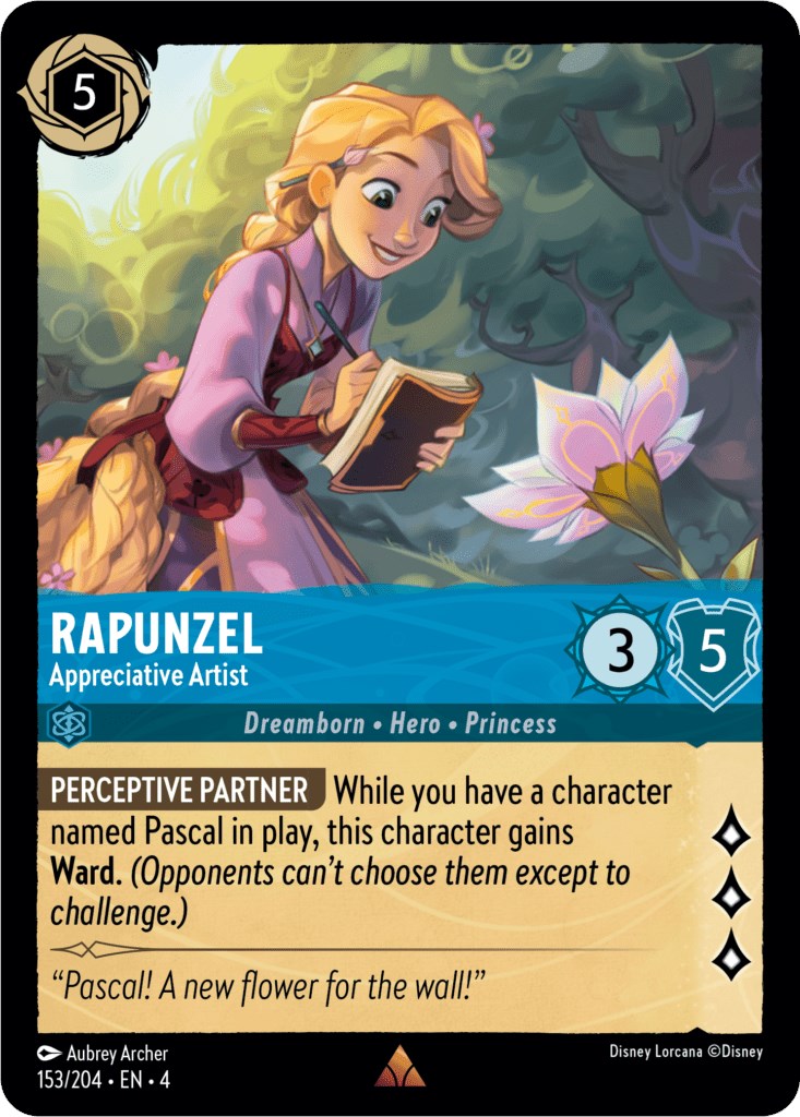 Rapunzel - Appreciative Artist (153/204) [Ursula's Return] | Arkham Games and Comics