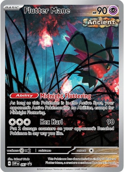 Flutter Mane (097) [Scarlet & Violet: Black Star Promos] | Arkham Games and Comics