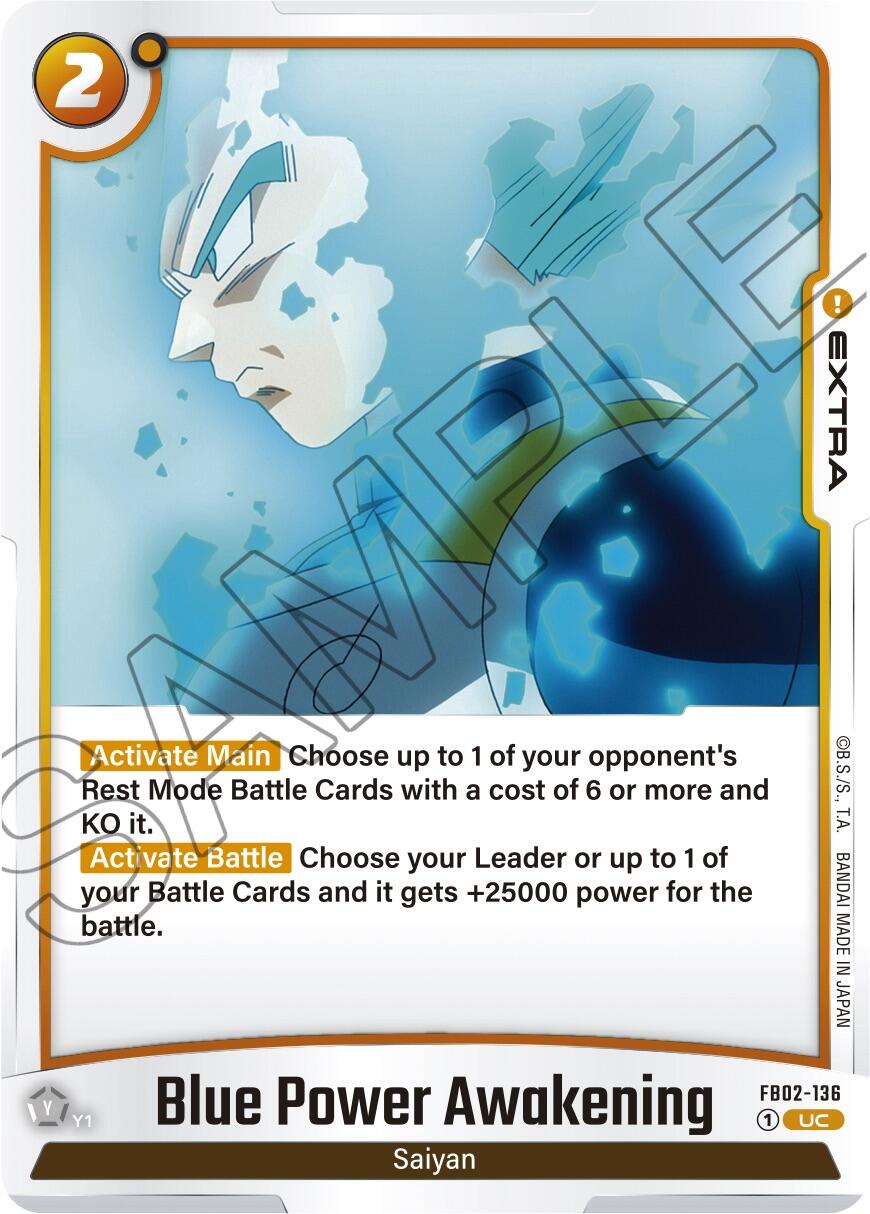Blue Power Awakening [Blazing Aura] | Arkham Games and Comics