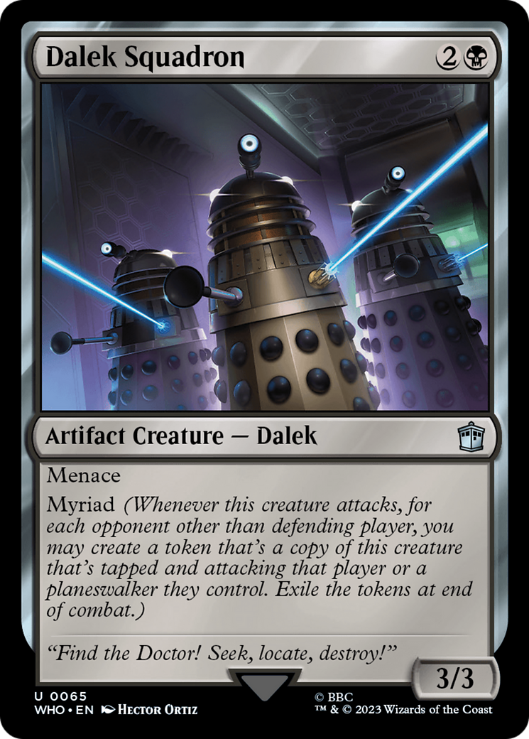 Dalek Squadron [Doctor Who] | Arkham Games and Comics