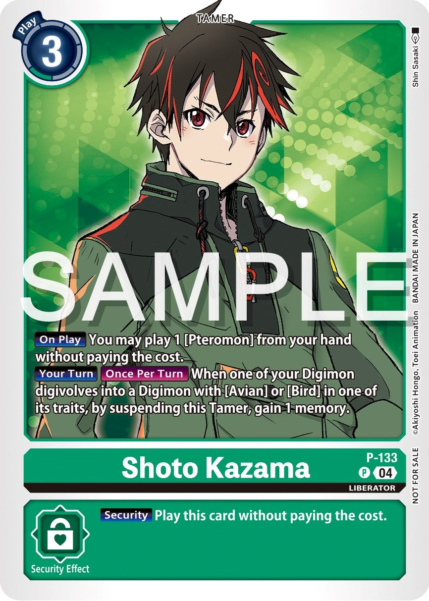 Shoto Kazama [P-133] [Promotional Cards] | Arkham Games and Comics