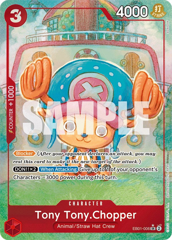 Tony Tony.Chopper (Alternate Art) [Extra Booster: Memorial Collection] | Arkham Games and Comics