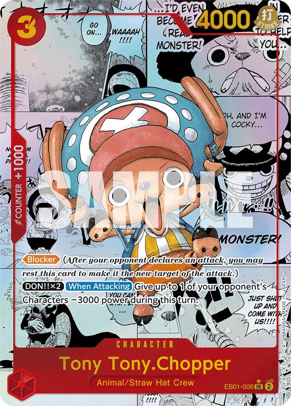 Tony Tony.Chopper (Alternate Art) (Manga) [Extra Booster: Memorial Collection] | Arkham Games and Comics