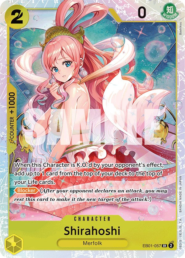 Shirahoshi [Extra Booster: Memorial Collection] | Arkham Games and Comics