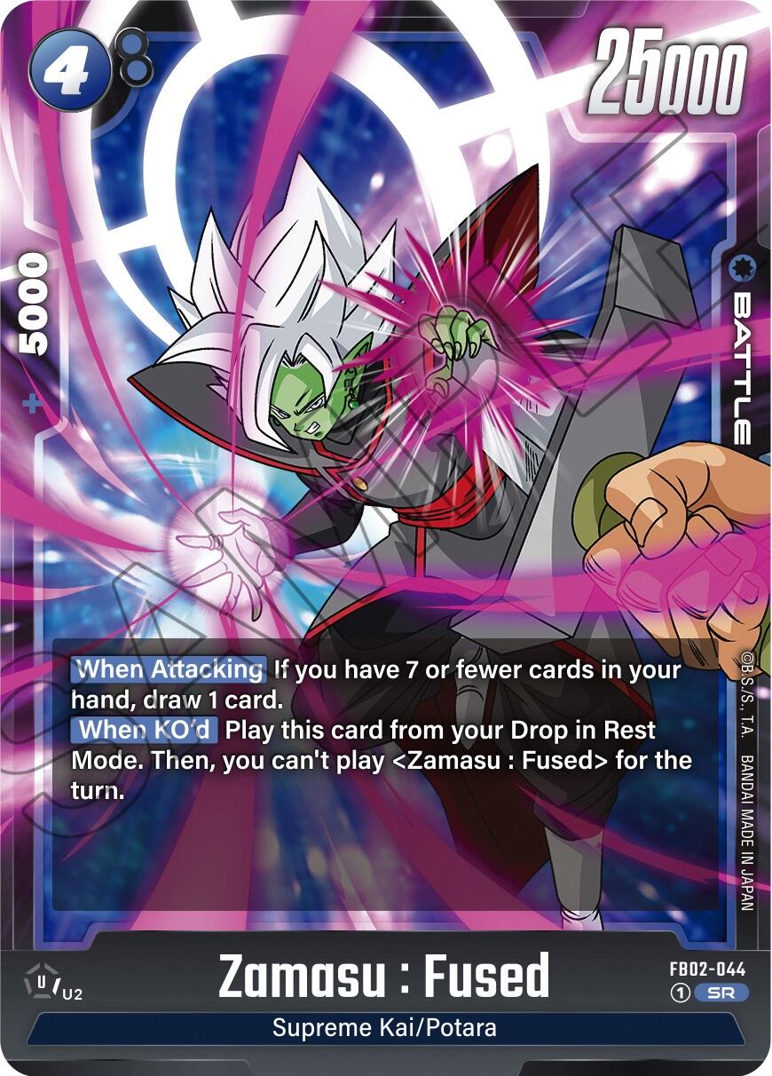 Zamasu : Fused (FB02-044) [Blazing Aura] | Arkham Games and Comics