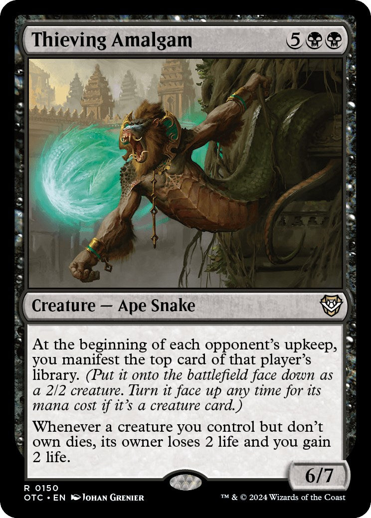 Thieving Amalgam [Outlaws of Thunder Junction Commander] | Arkham Games and Comics
