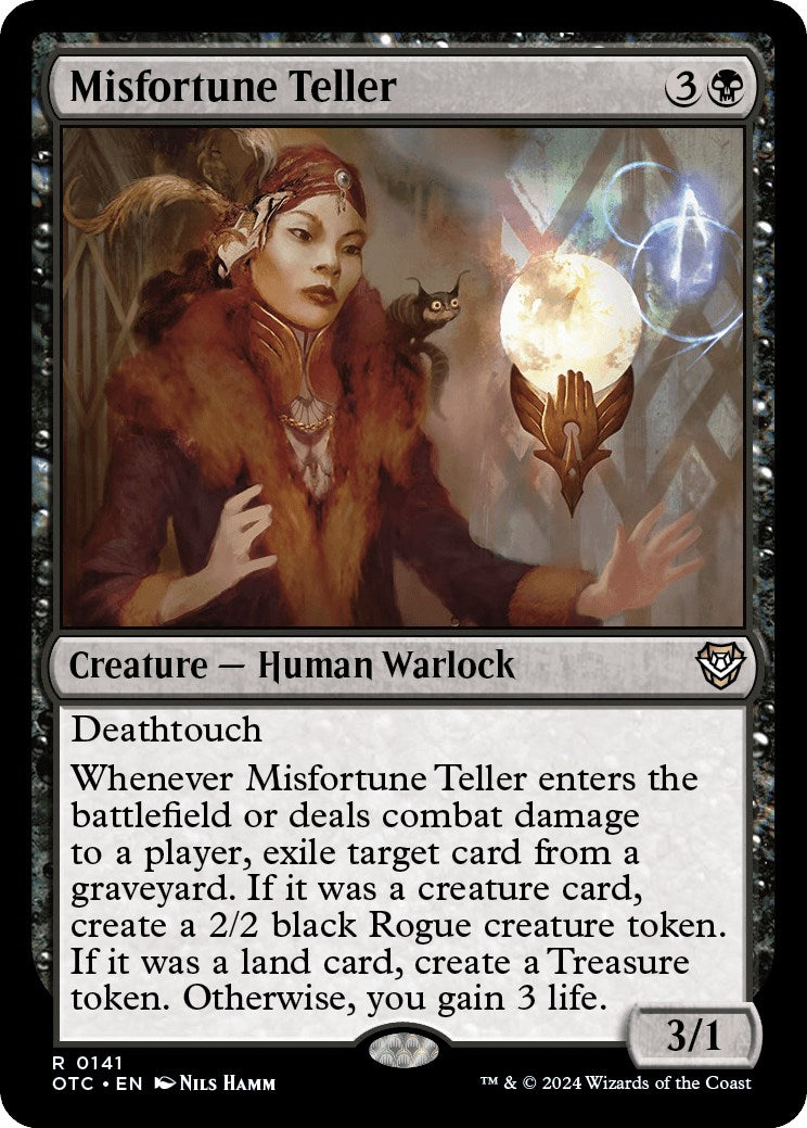 Misfortune Teller [Outlaws of Thunder Junction Commander] | Arkham Games and Comics