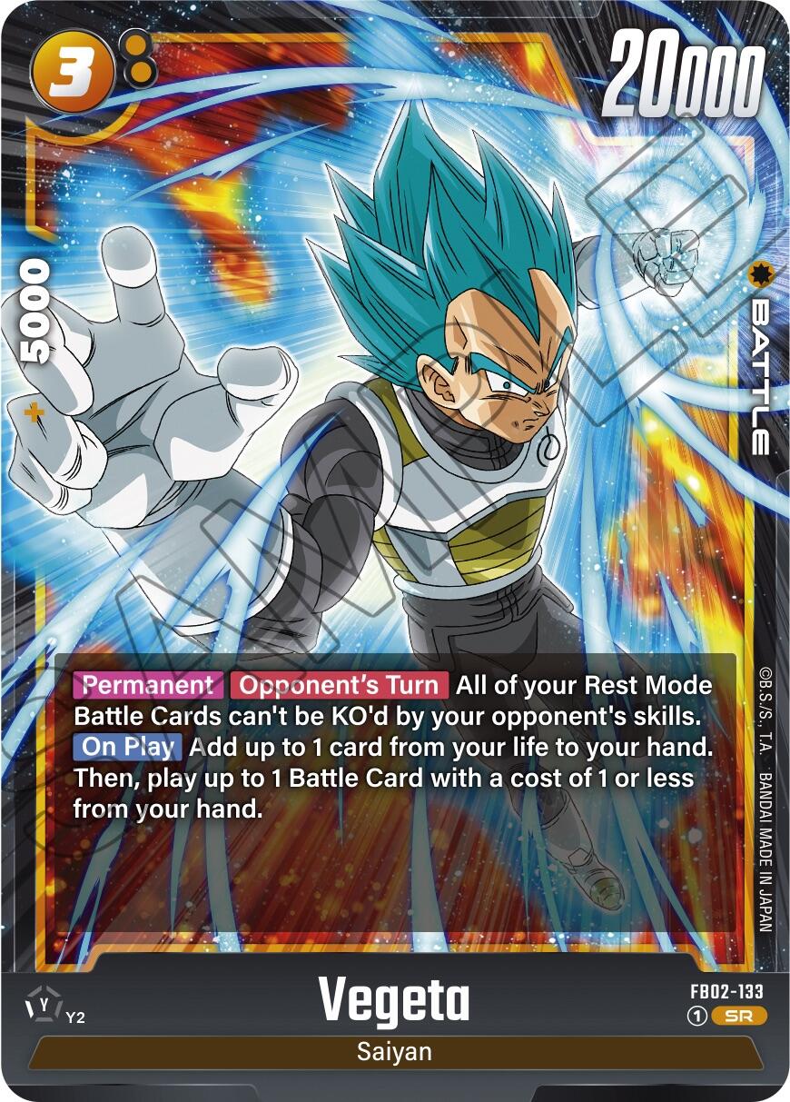 Vegeta [Blazing Aura] | Arkham Games and Comics