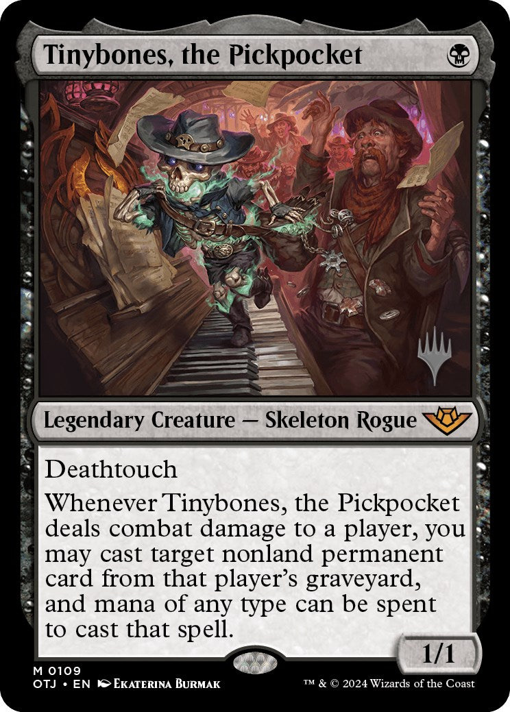 Tinybones, the Pickpocket (Promo Pack) [Outlaws of Thunder Junction Promos] | Arkham Games and Comics