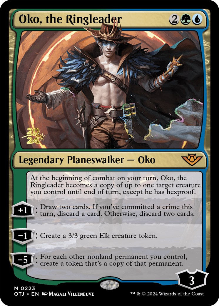 Oko, the Ringleader [Outlaws of Thunder Junction Prerelease Promos] | Arkham Games and Comics