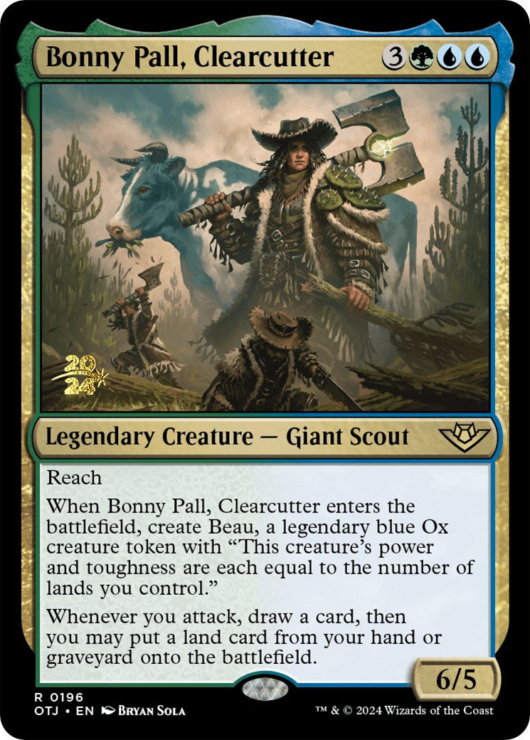 Bonny Pall, Clearcutter [Outlaws of Thunder Junction Prerelease Promos] | Arkham Games and Comics