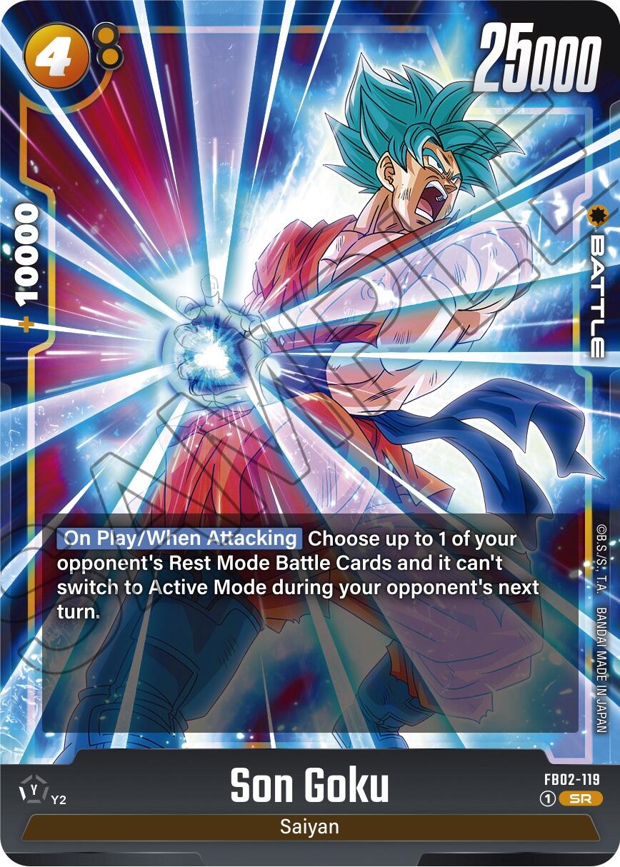 Son Goku (FB02-119) [Blazing Aura] | Arkham Games and Comics