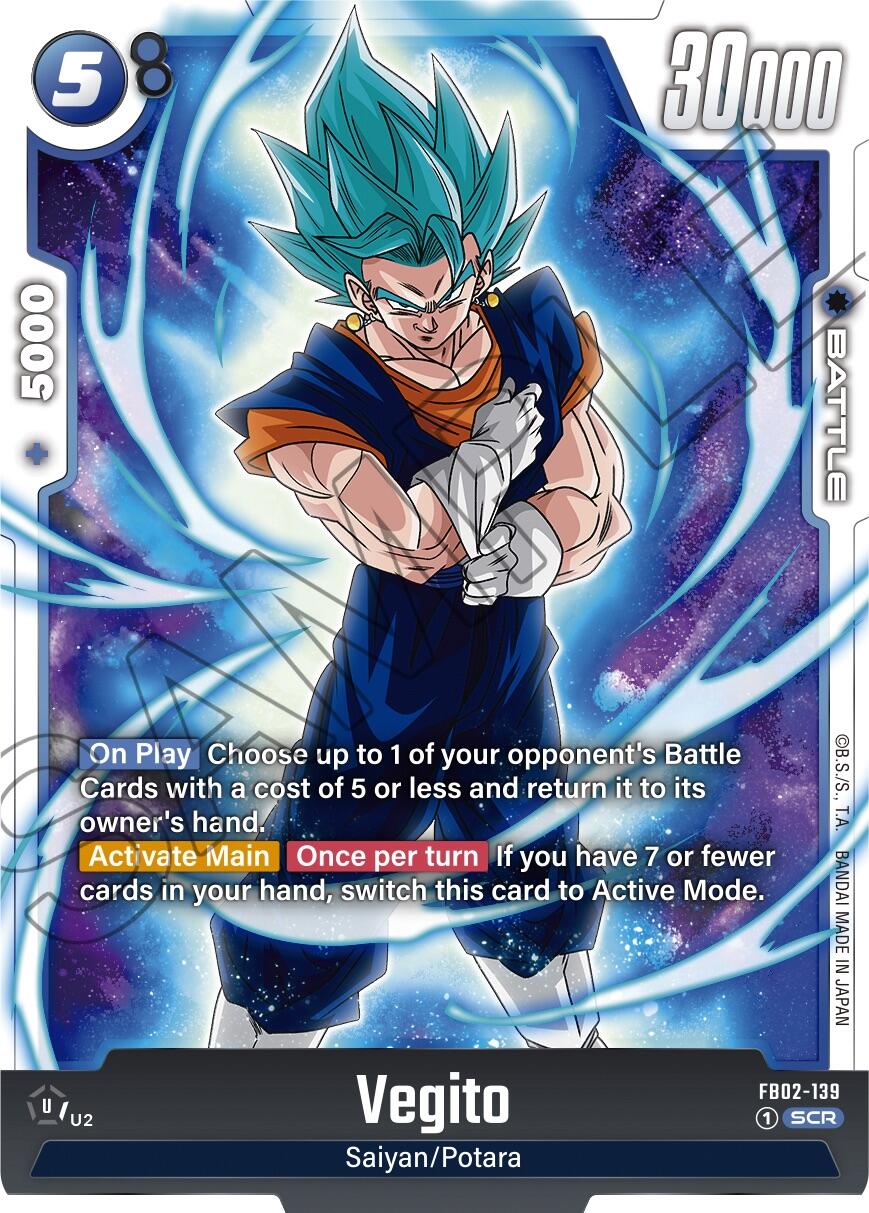 Vegito (FB02-139) [Blazing Aura] | Arkham Games and Comics