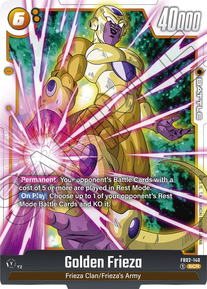 Golden Frieza [Blazing Aura] | Arkham Games and Comics